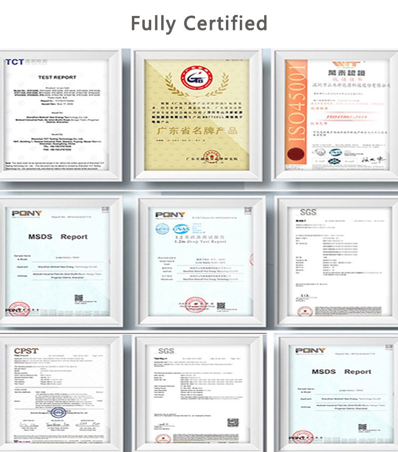 RV Lithium Ion LiFePo4 Battery 24V 48V 60V 72V 40ah 50ah 100ah 120ah 150ah 200ah