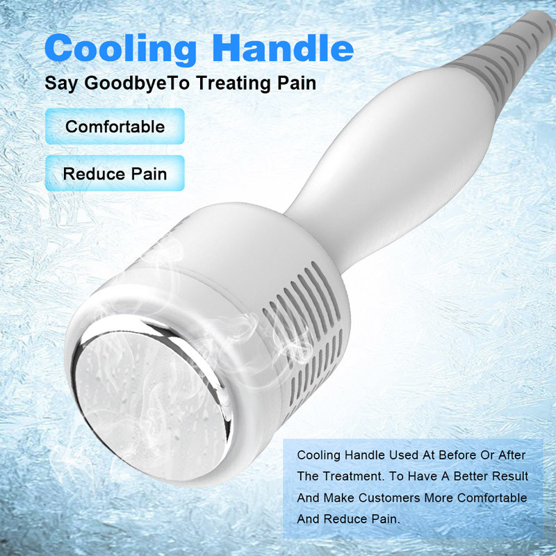 Micro Needle RF Radio Frequency Machine 2 In 1 Cold Hammer Facial Lifting Skin Treatment