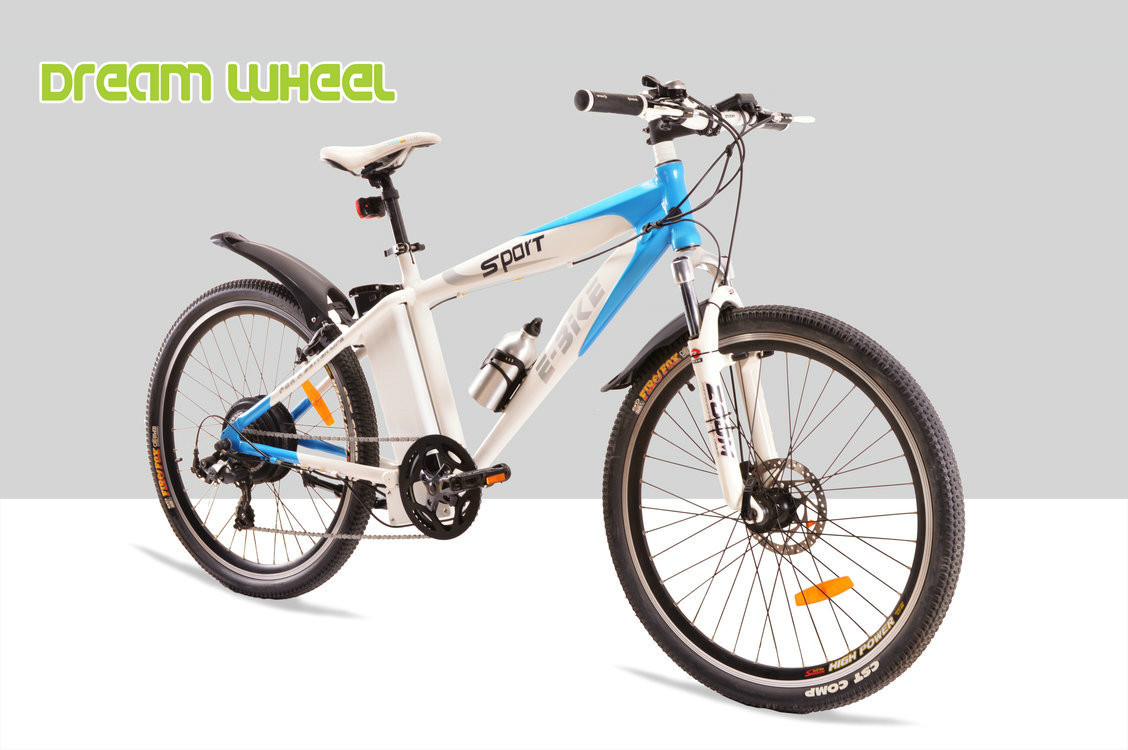 Full Suspension Electric Mountain Bicycles 250W 36V 65km 6 Speed