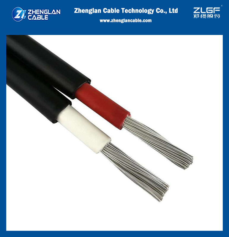 Cu 4mm Photovoltaic Solar Cable Certified Pv1-F Flexible Tinned Copper 1kv Ac / 1.5kv Dc