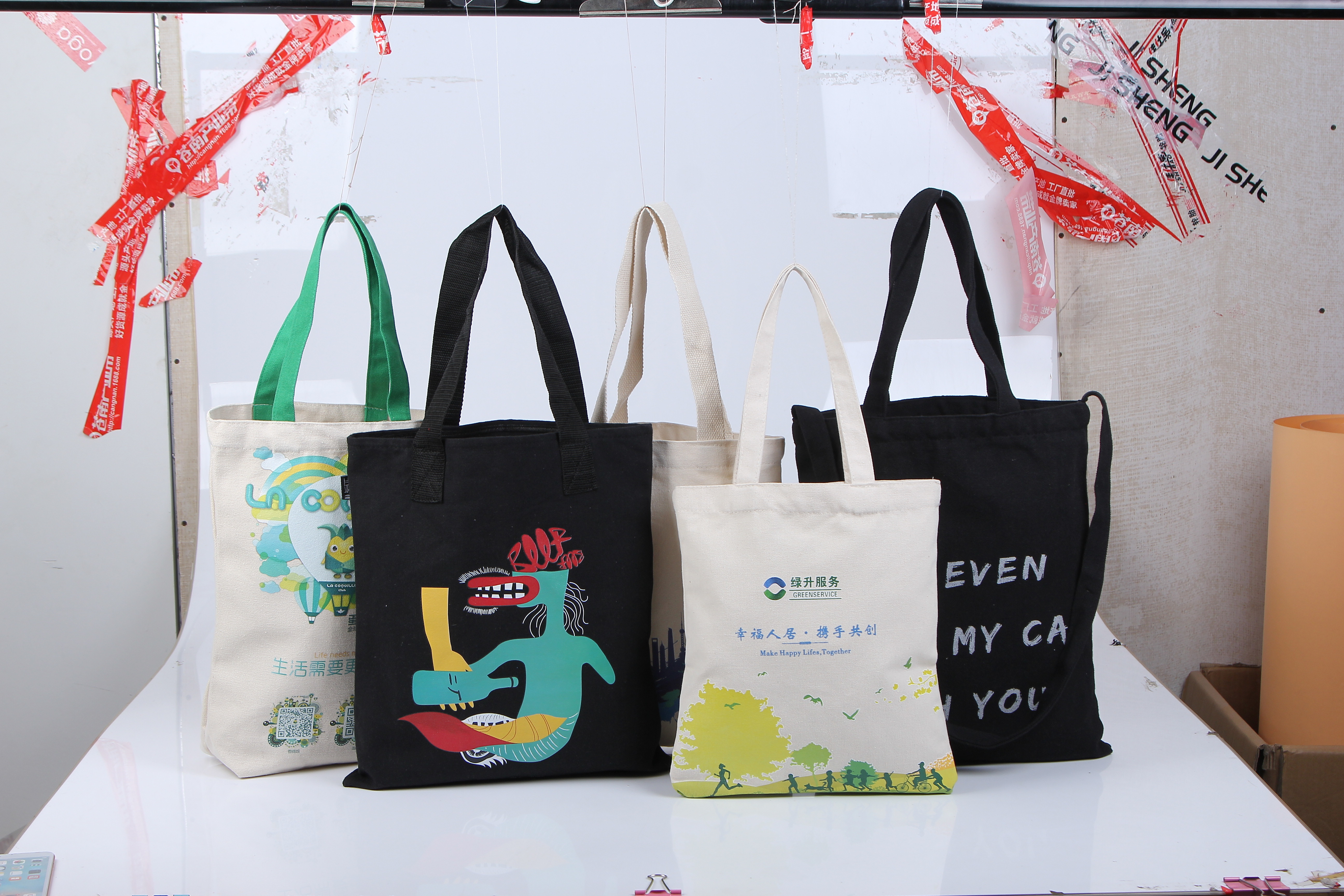 cheap eco pure drawstring cotton laundry bag for sale