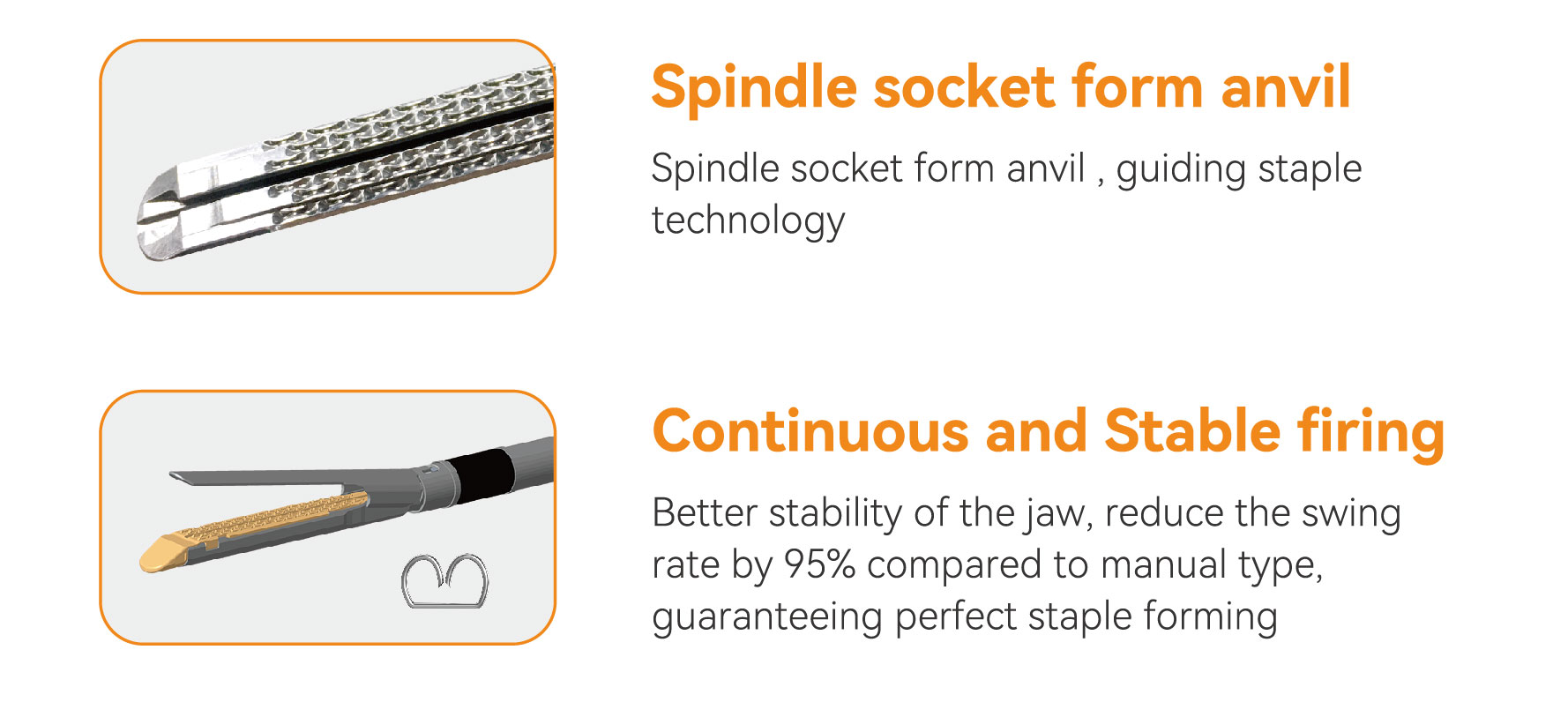 Internal Surgical Staples-Powered Endo Linear Cutter Stapler