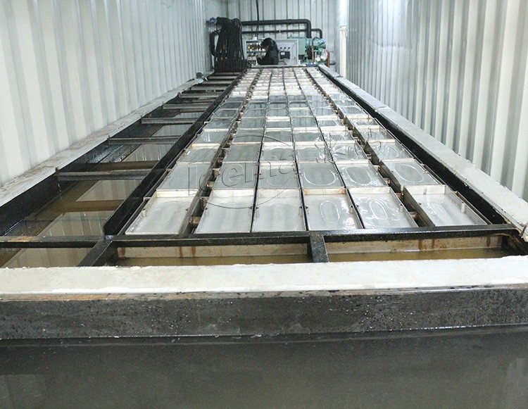 Automatic Container Ice Machine 220V 380V 410V 415V 440V 460V For Fresh Seafood Selling Ice Fishery