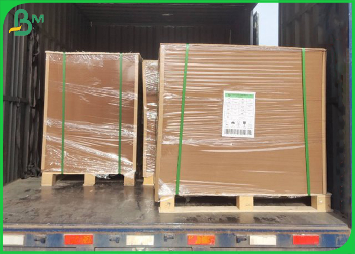 Custom 300gsm Virgin Pupl Natural Brown Kraft Paperboard For Packing Food