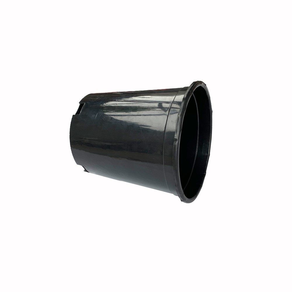 Durable Hard plastic 3 gallon pot black flower plant pots big nursery pots of PP/HDPE