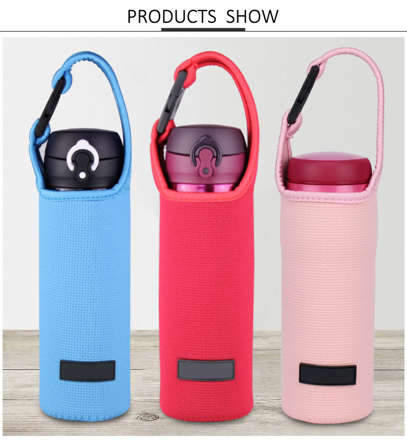 Pure Color Eco Friendly L7.5cm Water Bottle Cover