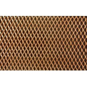Buy cheap Copper Diamond Expanded Metal Mesh for EMI Shielding 0.02-4mm product