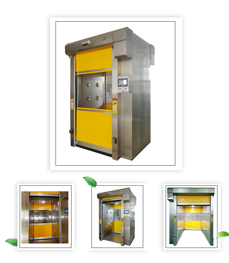 PLC Cargo Electronic Clean Room Project 220V Interlock