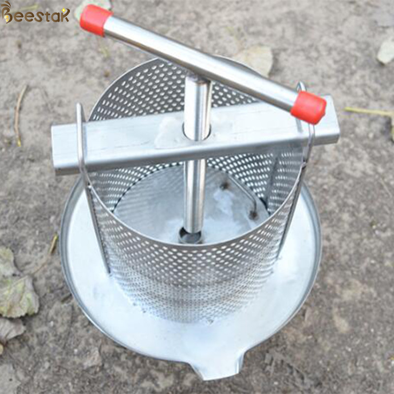 SS Manual Bee Wax Honey Press Machine Beekeeping Equipment