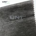 Black Non Woven Interlining Lining With Double Dot Coating N1208F