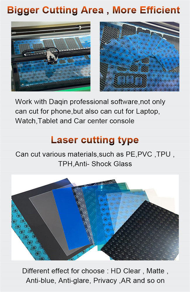 9H Nano Tempered Glass Screen Protector Laser Cutting Machine