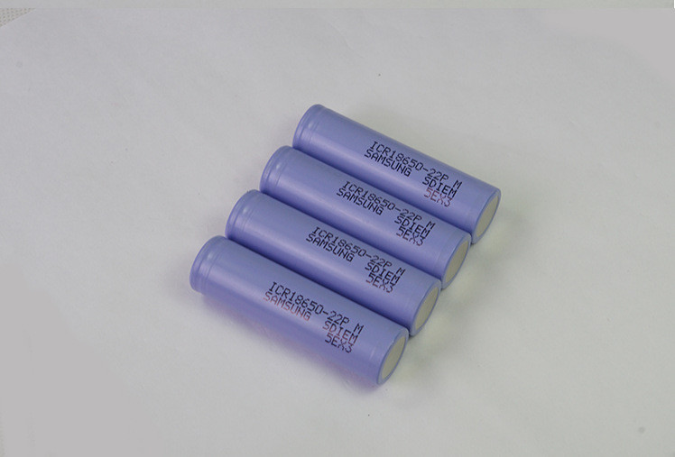 ICR18650-22PM 18650 Cylindrical Cell , 2200mAh High Capacity Battery Cell