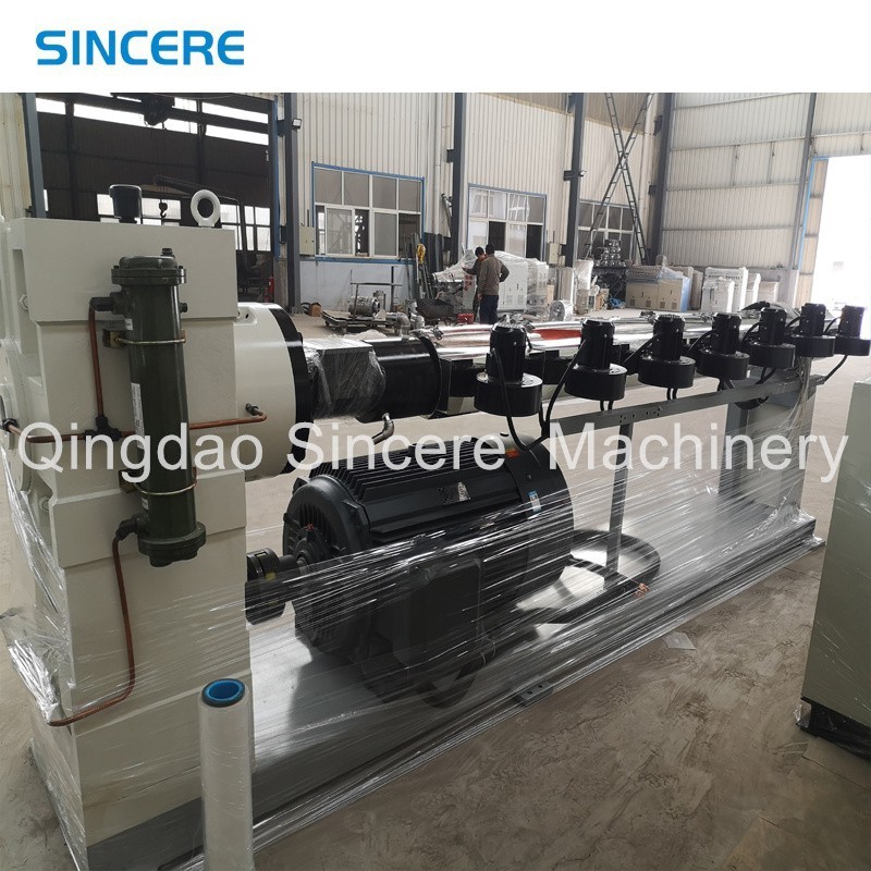 Single Screw Casing Hollow PVC Connection Pipe Manufacturing Making Machine Extruder
