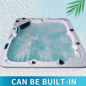 6 Persons Outdoor Hot Tub Swim Spa Massage With Dvd Player