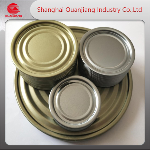 Sulfur Resistant 83mm 307 Metal Tinplate Lid For Cans Bottom food grade tinpalte
