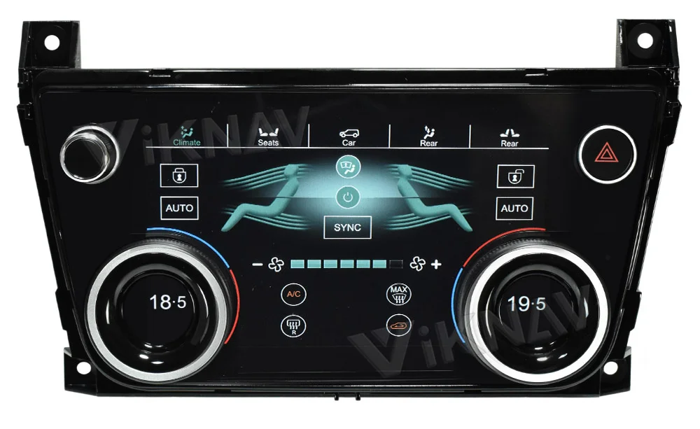 Android10 LCD Car air conditioner Climate Control Unit Panel For Jaguar XJ XJL 2009-2018