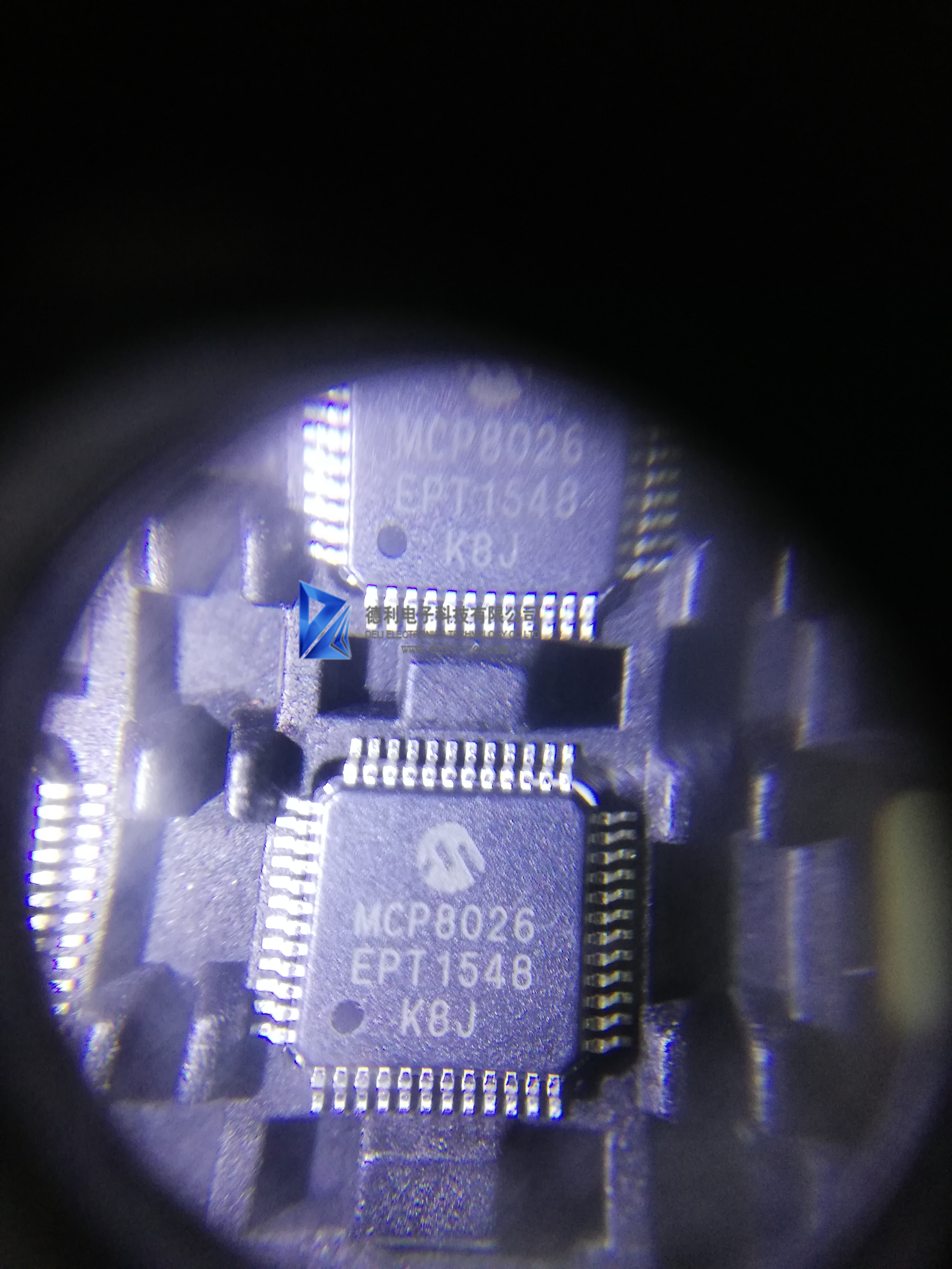 28V Microchip 48TQFP Motor Controller IC MCP8026-115E/PT