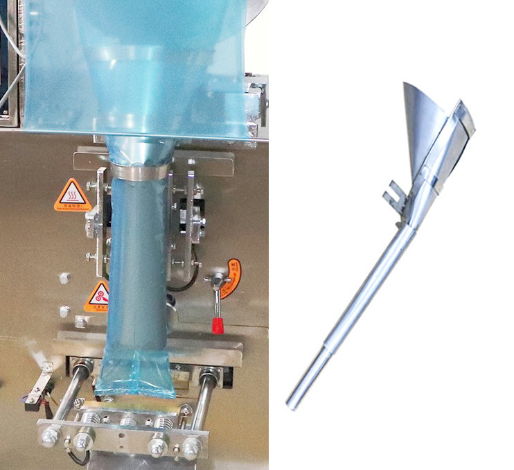 220V Vertical Semi Automatic Filling Packing Machine 1.8KW Chain Bucket