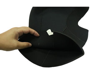 3mm Smooth Skin Scuba Diving Hood Eco Friendly Neoprene For Snorkeling