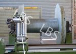 Electric Spooling Device Winch / Rope Arranging Device With Compensator