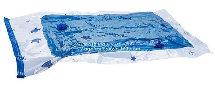 vacuum travel bag pa pe vacuum storage bag roll up, hand rolling pa vacumm bag, plastic vacuum travel bag, bagplastics