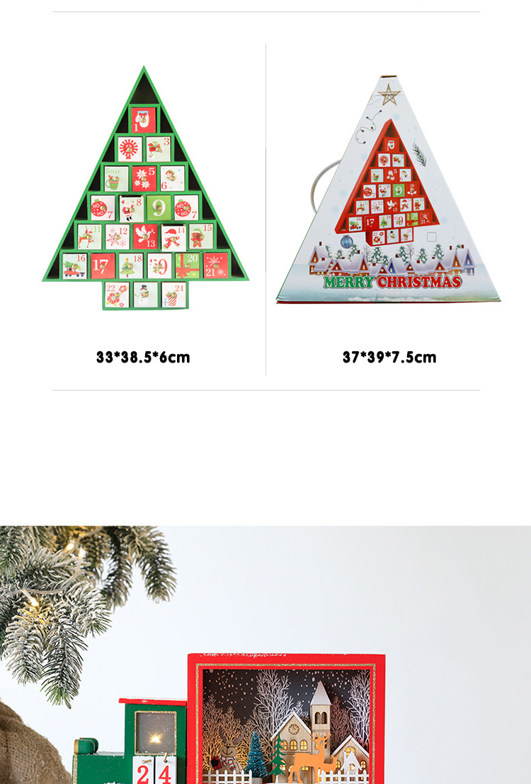 ODM Drawer Christmas Eve Box Bulk Buy Wooden Gift Boxes Bulk House Shaped