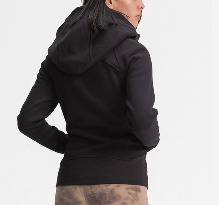 Zip Up Hoodie 320gsm Sports Track Jackets Women Track Suits