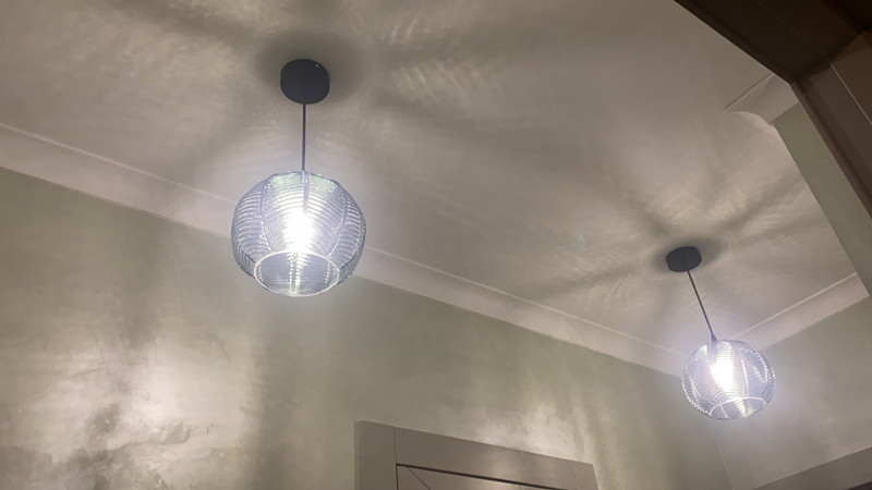 Luxury Bedroom Lamp Decor Luminaire Nordic Modern Leaf Glass Pendant Light(WH-GP-172)