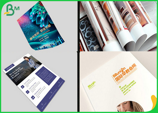 28 x 40inches 120GSM - 190GSM High Glossy Coated Paper For Calendar Printing