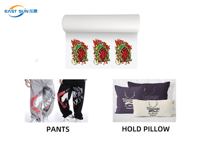 Thickness 0.075mm PET DTF Printing Film Heat Transfer Sheets