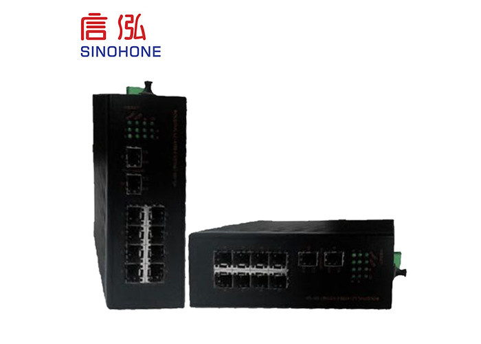 POE 2 8 10 Port 100/1000M Fiber Optical Ethernet Security Industrial Switch