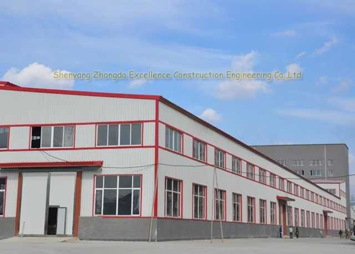 Large Span Space Frame Peb Warehouse Construction Gable Frame Industrial