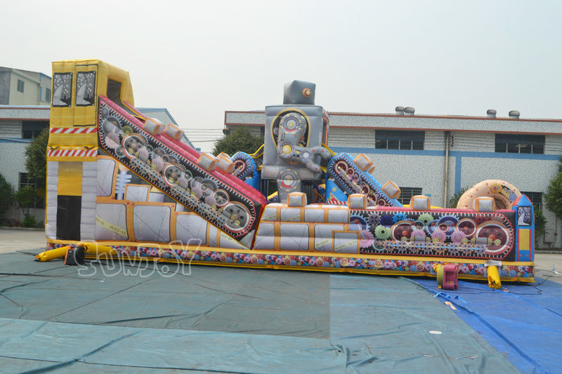 Customized Size Lanao Inflatable Robot Amusement Park
