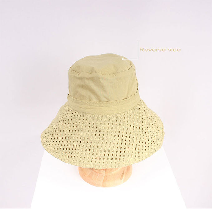Lace Embroidery Crochet Organic Cotton Bucket Hat
