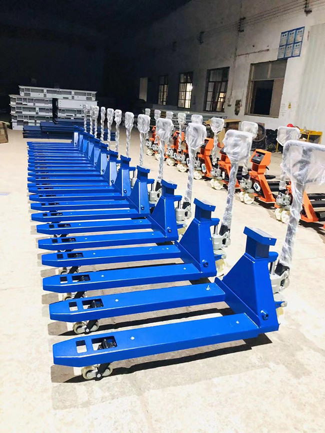 5000Lbs Carbon Steel Heavy Duty Pallet Jack With Weight Scale