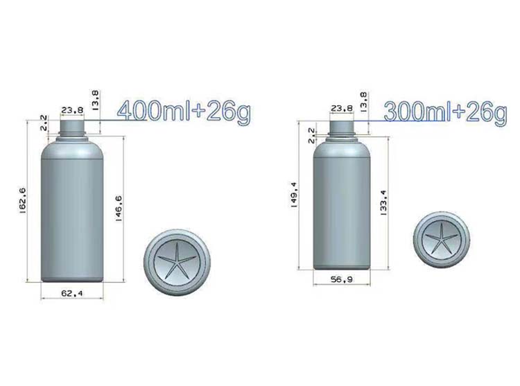 High Speed PET Blowing Machine 2cavity Full Automatic for 0.1-2L Beverage Bottles