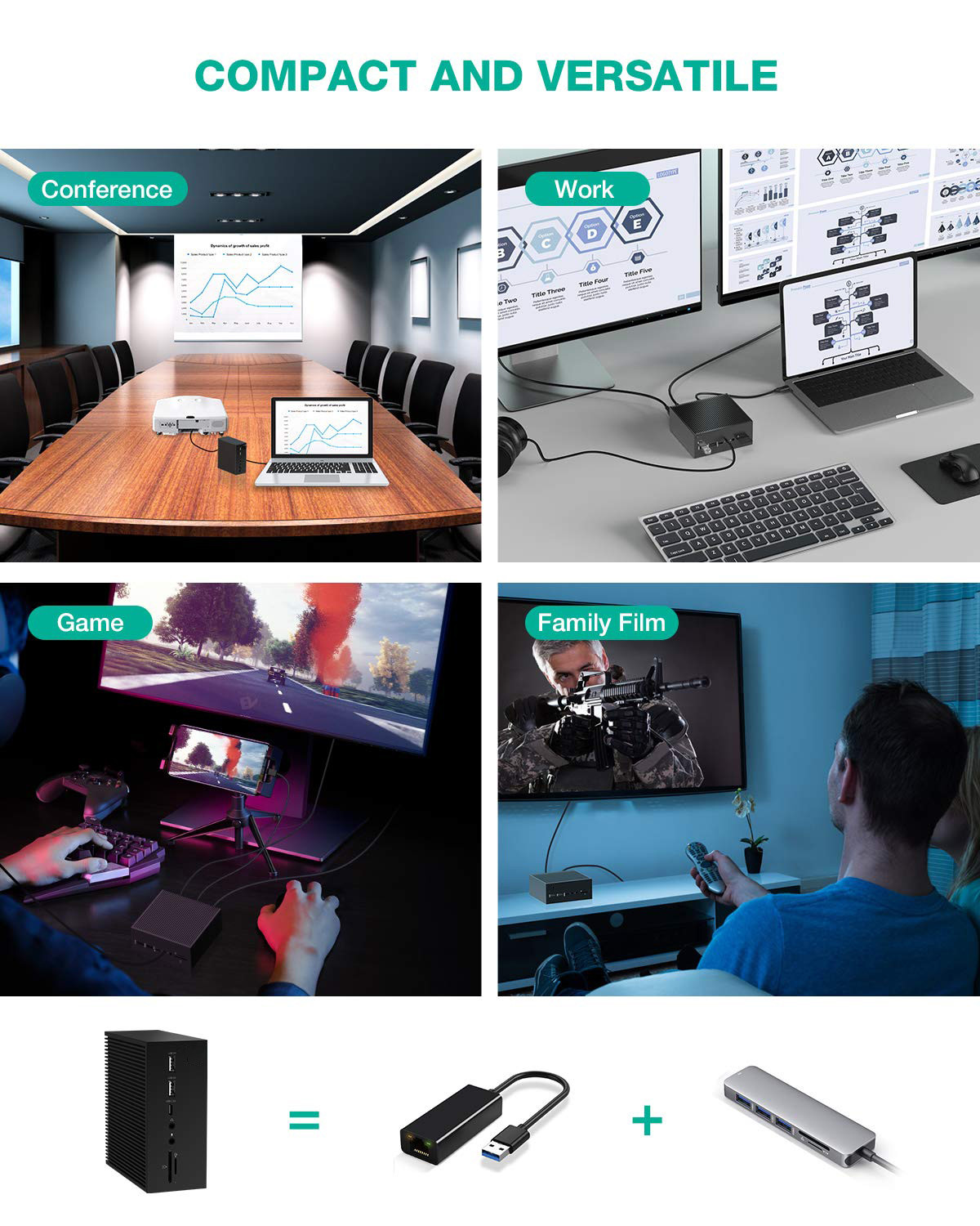 Laptop 15 In 1 Macbook Pro Docking Station Triple Monitor With USB 3.1 2.0 RJ45 LAN SD