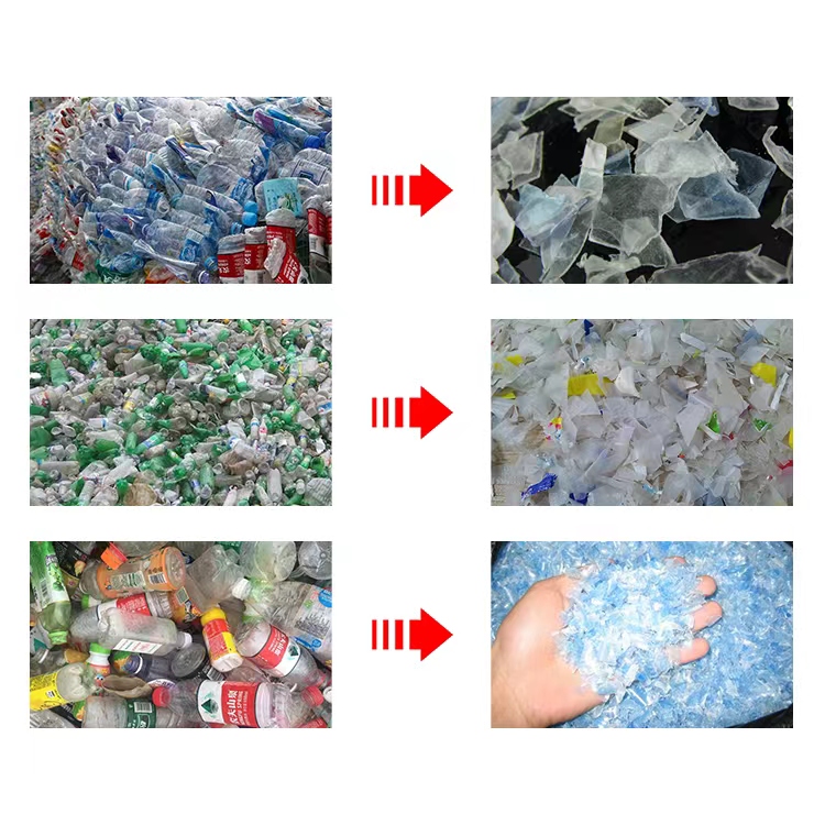 Waste Plastic PP PE PET Plastic Bottle Washing Recycling Machine