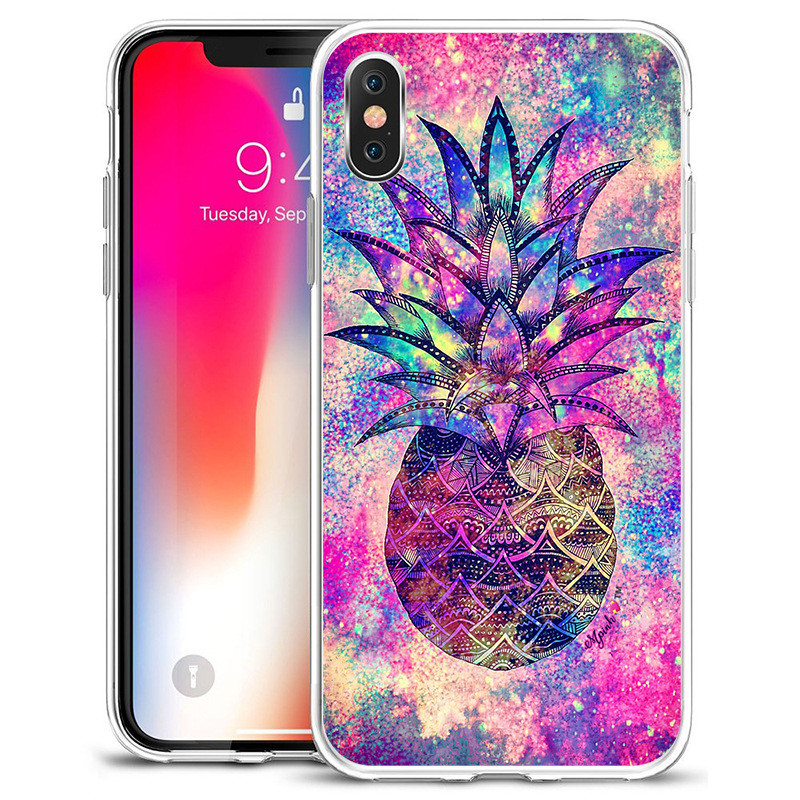 TPU Gel Designer Cell Phone Cases Cactus Domingo Patterns Shock Free