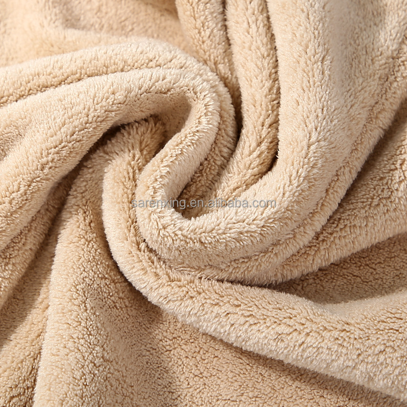 Home Hotel Spa Microfiber Shower Cap for Dry Hair Towel Promotion