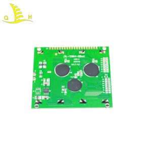 128 64 Positive Transflective Polarizer STN HTN DOT Matrix Lcd Module