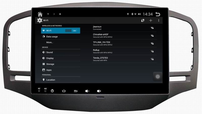 Ouchuangbo HD BIg screen car multimedia android 4.4 for Roewe 350 with gps navigation BT built-in WIFi