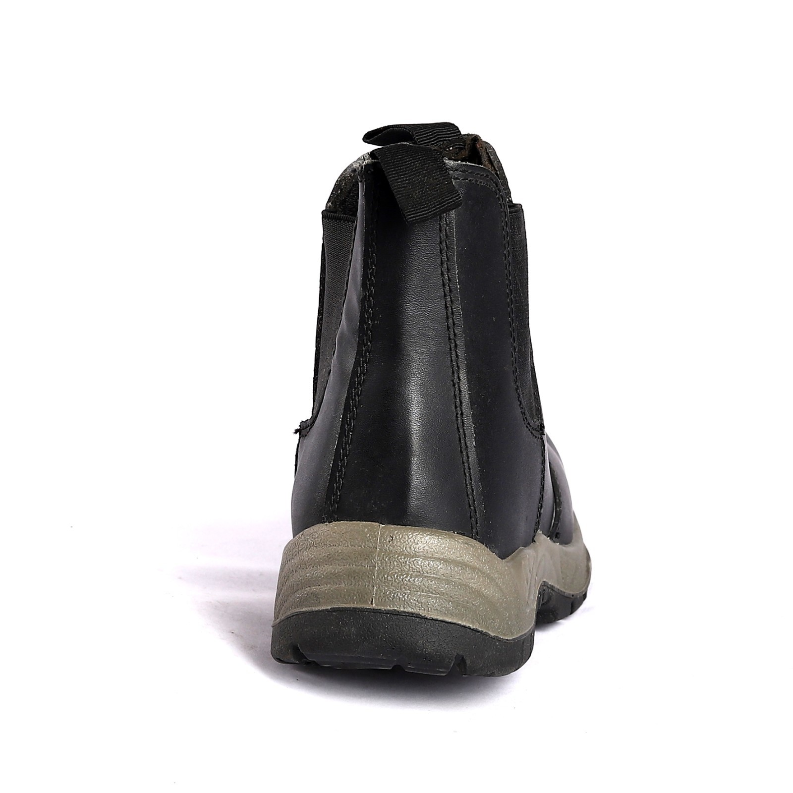 Shengjie OEM Tongue Nylon Fabric Gusset Safety Boots with PU Sole and Steel Toe Work Shoes