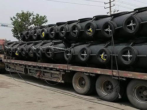 BV Inflatable Mooring Buoy Rubber Fender For Ship Protection