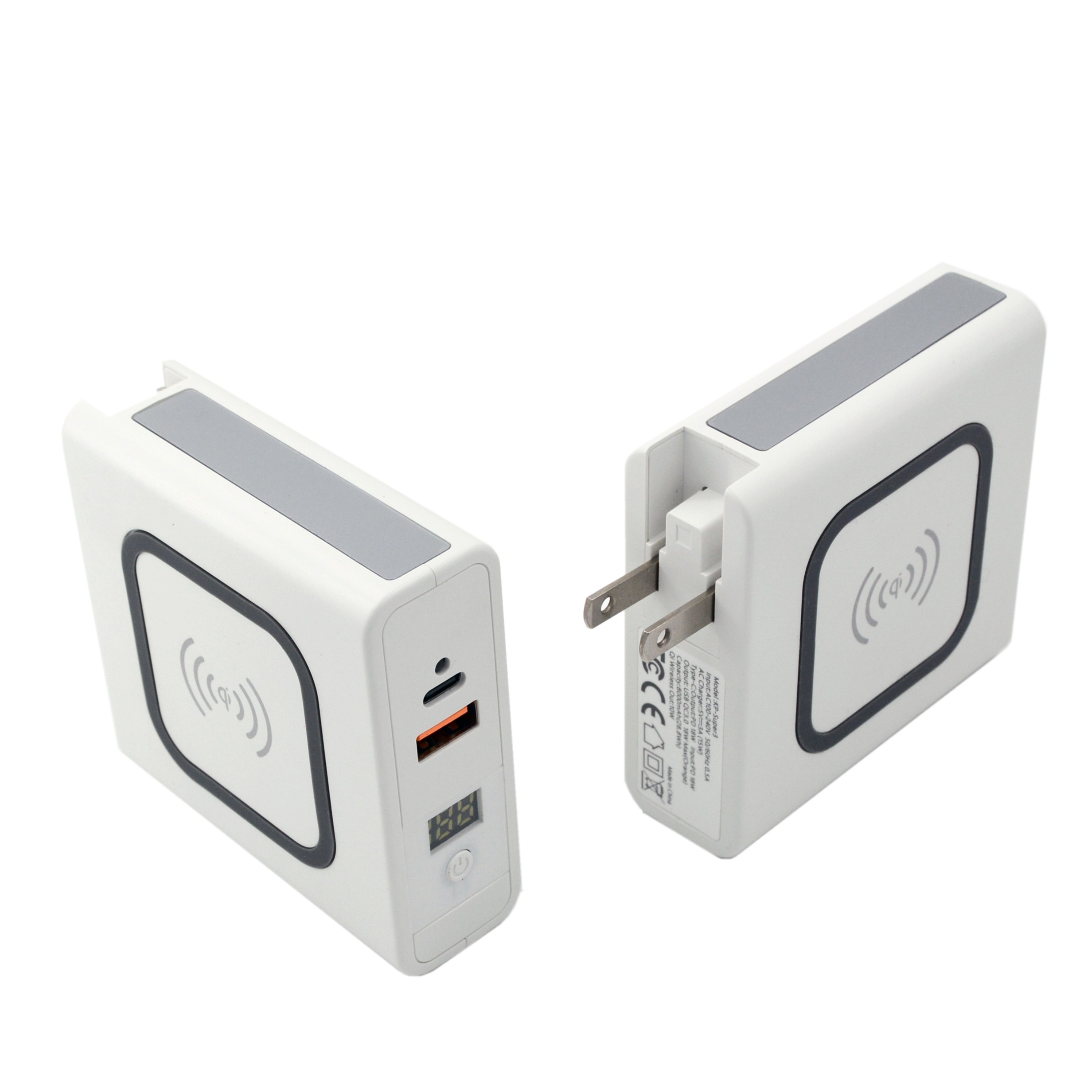Ipad Rubber Oil Type C Pd 3.0 8000mah Wall Charger Power Bank