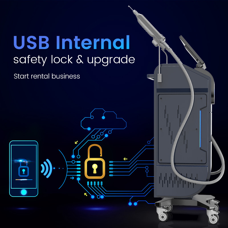 Portable Professional 808nm+1064Nm Laser Hair Removal with Picosecond For Skin Tightening