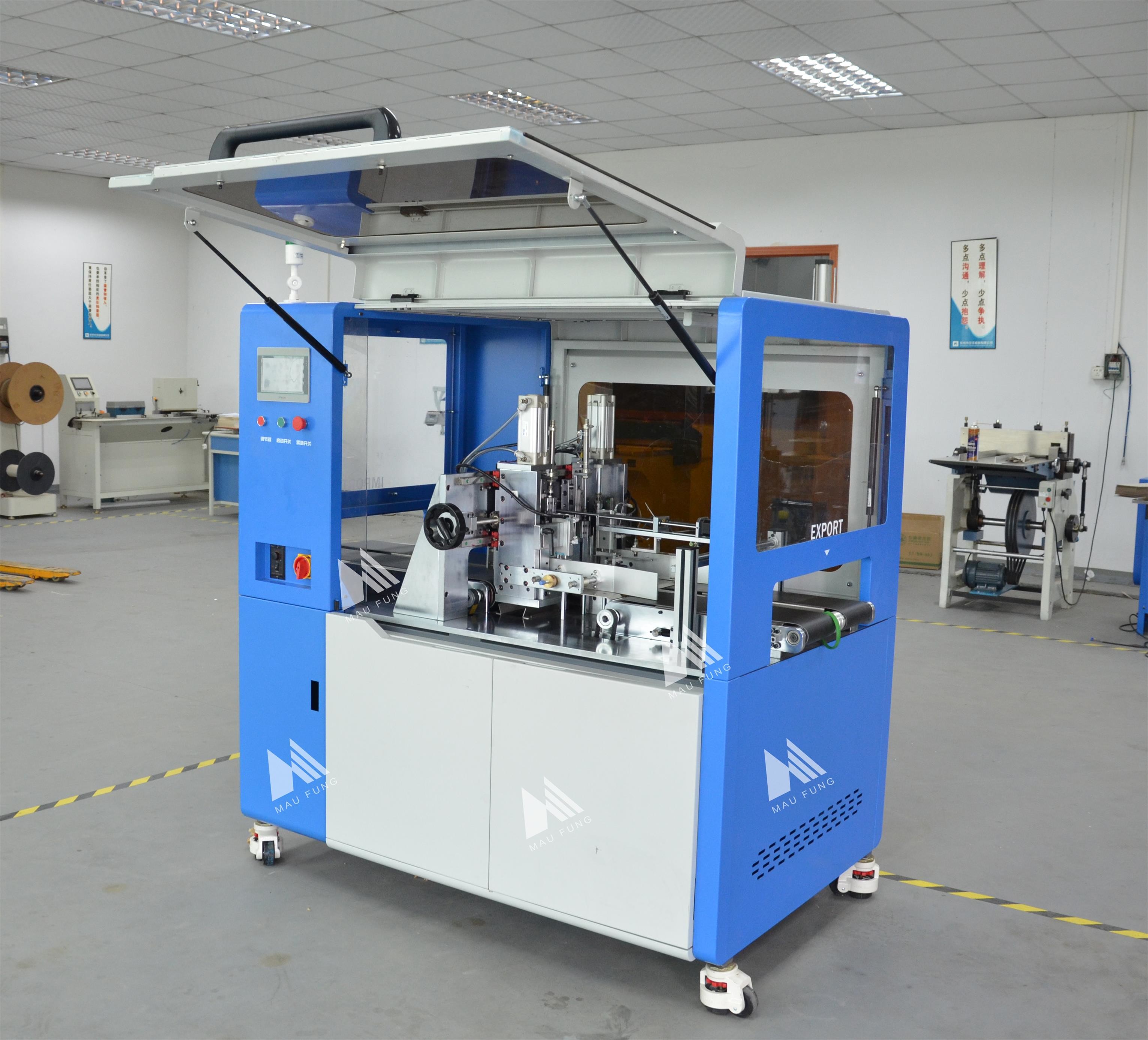 Pneumatic Fully Auto Double Head Children Board Books Round Corner Die Cutting Machine MF-ACM380