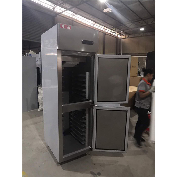 CE Auto Defrost Upright Commercial Fridge Freezer