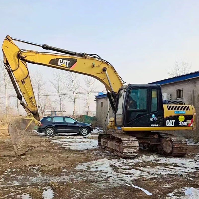 1m3 Bucket Capacity Original Engine 20 Ton Diesel Cat Caterpillar Used 320D Cat Excavator
