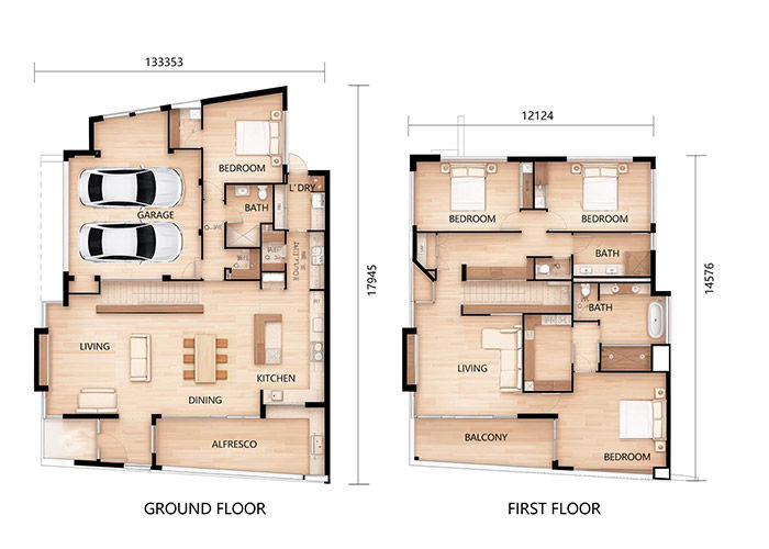 USA Luxury Prefabricated House Villas Modern Light Steel Prefab Homes